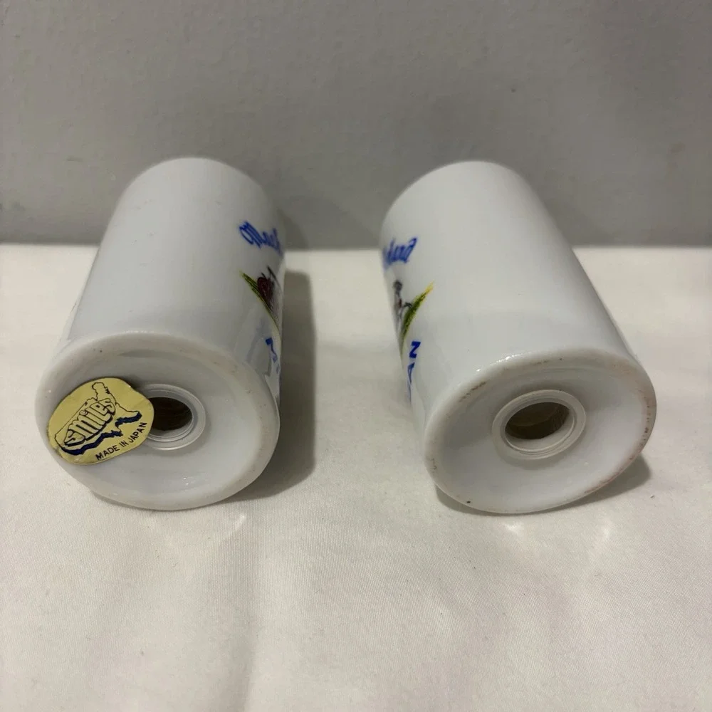 Mackinac Island Souvenir Salt Pepper Set Vintage‎ 3